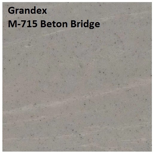 Акриловый камень Grandex M-715 Beton Bridge