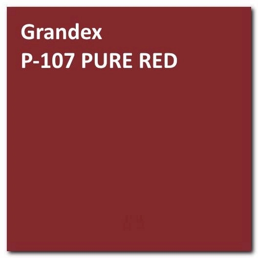 Акриловый камень Grandex P-107 Pure Red