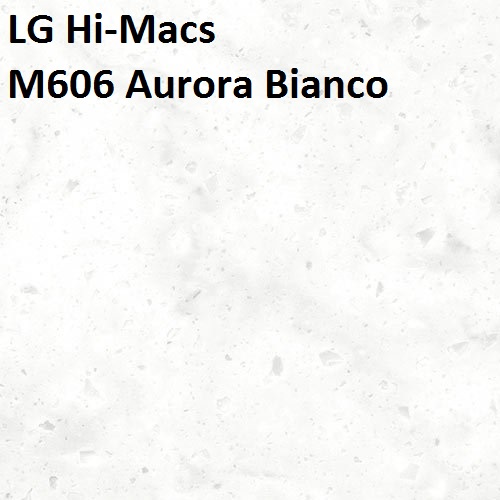 Акриловый камень LG Hi-Macs М606 Aurora Bianco