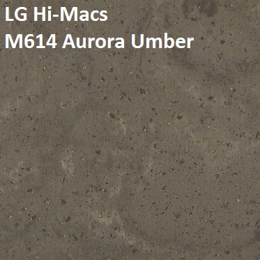 Акриловый камень LG Hi-Macs M614 Aurora Umber