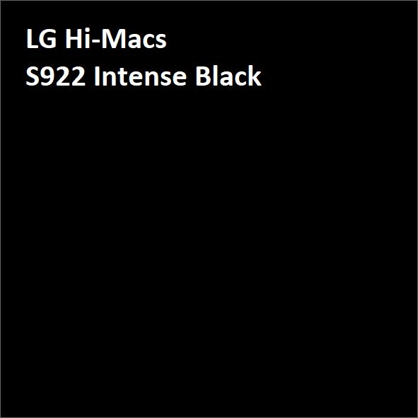 Акриловый камень LG Hi-Macs S922 Intense Black