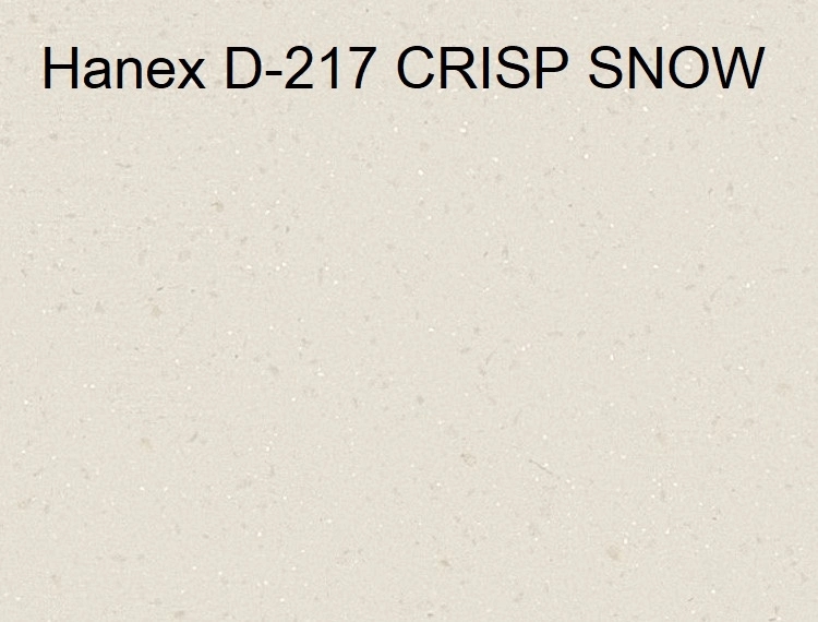 Акриловый камень Hanex D-217 CRISP SNOW