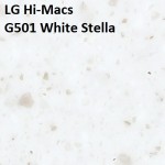LG Hi-Macs G501 White Stella