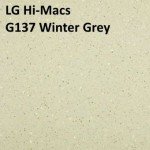 LG Hi-Macs G137 Winter Grey