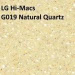 LG Hi-Macs G19 Natural Quartz