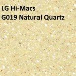 LG Hi-Macs G19 Natural Quartz