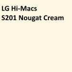 LG Hi-Macs S201 Nougat Cream