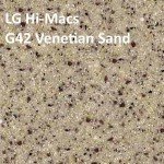 LG Hi-Macs G42 Venetian Sand