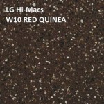 LG Hi-Macs W10 RED QUINEA