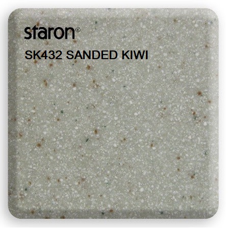 Акриловый камень Staron SK432 SANDED KIWI