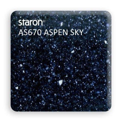 Акриловый камень Staron AS670 ASPEN SKY