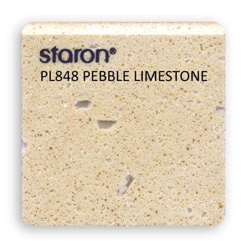Акриловый камень Staron PL848 PEBBLE LIMESTONE