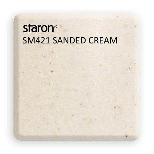 Акриловый камень Staron SM421 SANDED CREAM