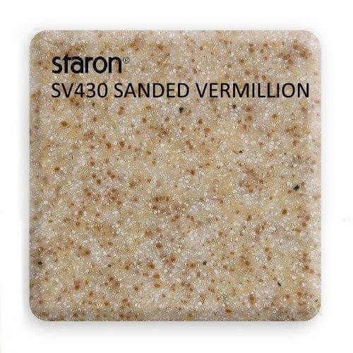 Акриловый камень Staron SV430 SANDED VERMILLION