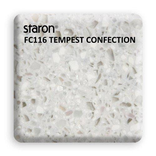 Акриловый камень Staron FC116 TEMPEST CONFECTION