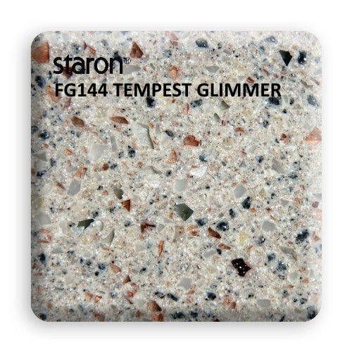 Акриловый камень Staron FG144 TEMPEST GLIMMER